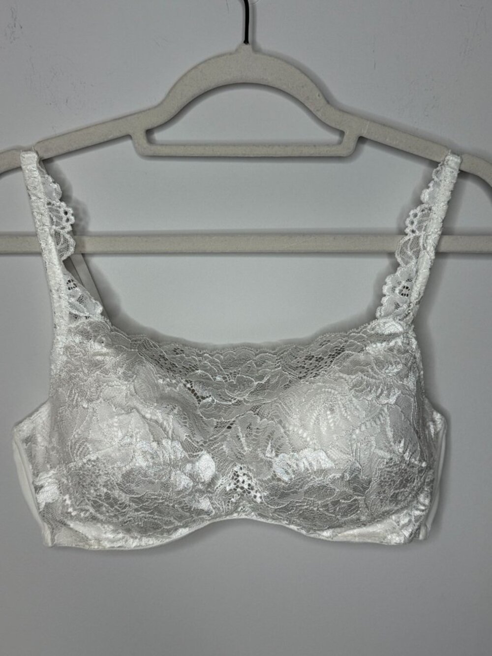 Soma Intimates White Floral Lace Underwire Bra 38C